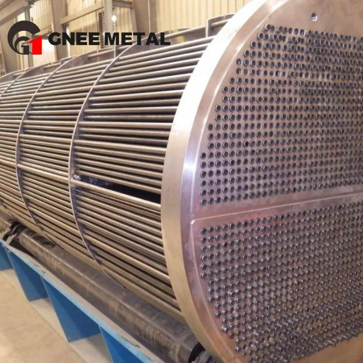 Σωλήνας εναλλάκτη θερμότητας χαλκού νικελίου (C70600/C71500)